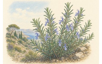 ROSEMARY - MEDITERRANEAN HERB OF MEMORY AND PINE SCENT