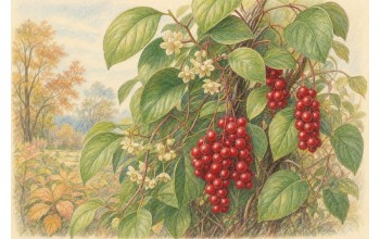 SCHISANDRA CHINENSIS: FIVE-FLAVOR BERRY PLANT GUIDE"
