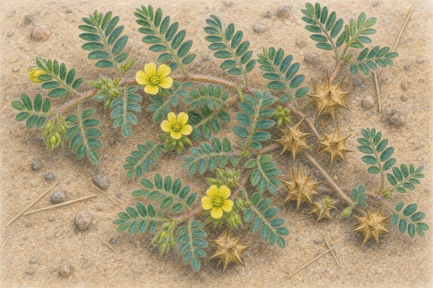 TRIBULUS TERRESTRIS: GOATHEAD, BURRS, AND OLD LORE