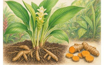 TURMERIC PLANT GUIDE - CURCUMA LONGA HISTORY & LORE