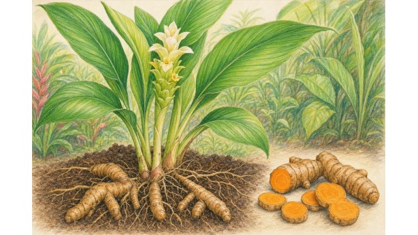 TURMERIC PLANT GUIDE - CURCUMA LONGA HISTORY & LORE