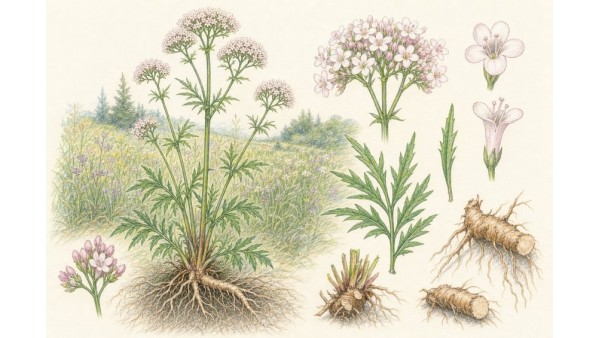 VALERIAN ROOT: HISTORY, FOLKLORE, HABITAT AND BOTANY