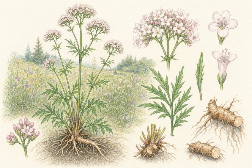 VALERIAN ROOT: HISTORY, FOLKLORE, HABITAT AND BOTANY