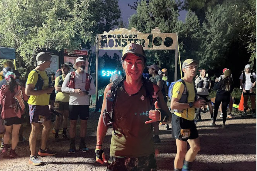 Celebrating Grit and Endurance: Takeshi Yamada of Hawaii Pharm Conquers the 2024 Mogollon Monster 100-Mile Race