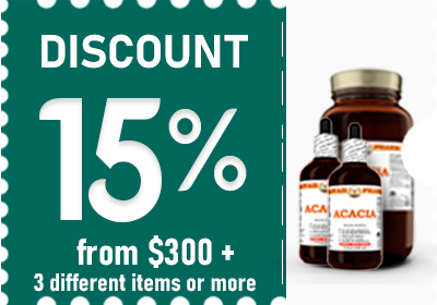 15% (from $300) Discount