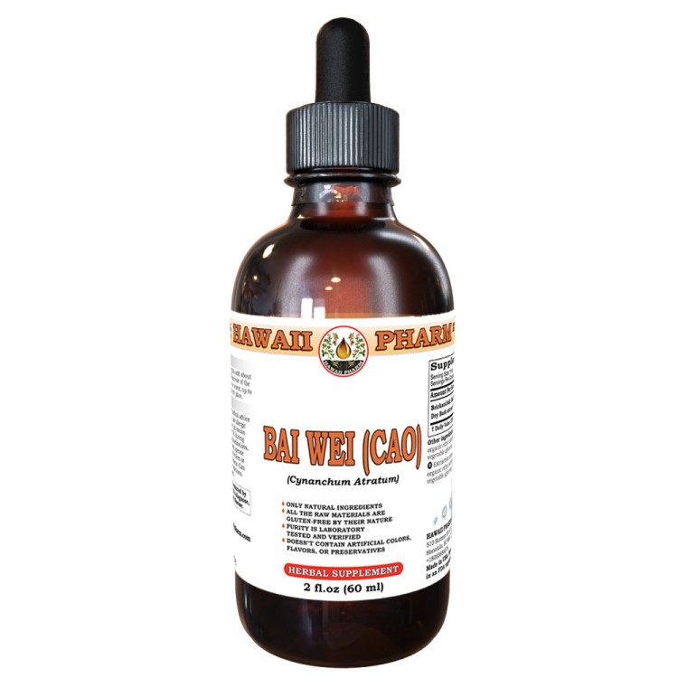 Bai Wei (Cao) (Cynanchum Atratum) Tincture, Dried Root Liquid Extract