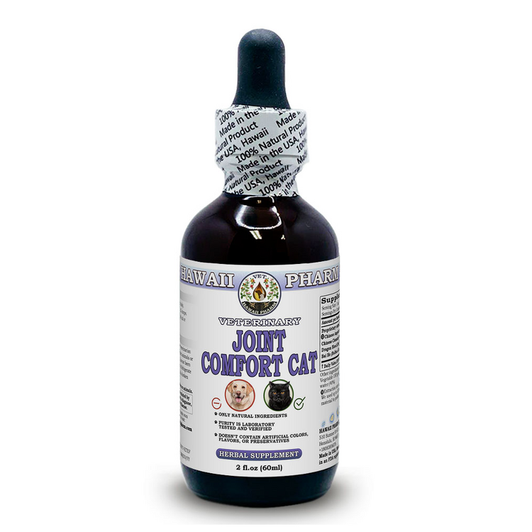 Joint Comfort Cat, Veterinary Natural Alcohol-FREE Liquid Extract, Pet Herbal Su