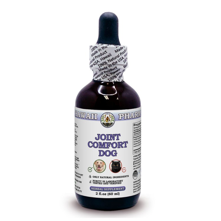 Joint Comfort Dog, Veterinary Natural Alcohol-FREE Liquid Extract, Pet Herbal Su