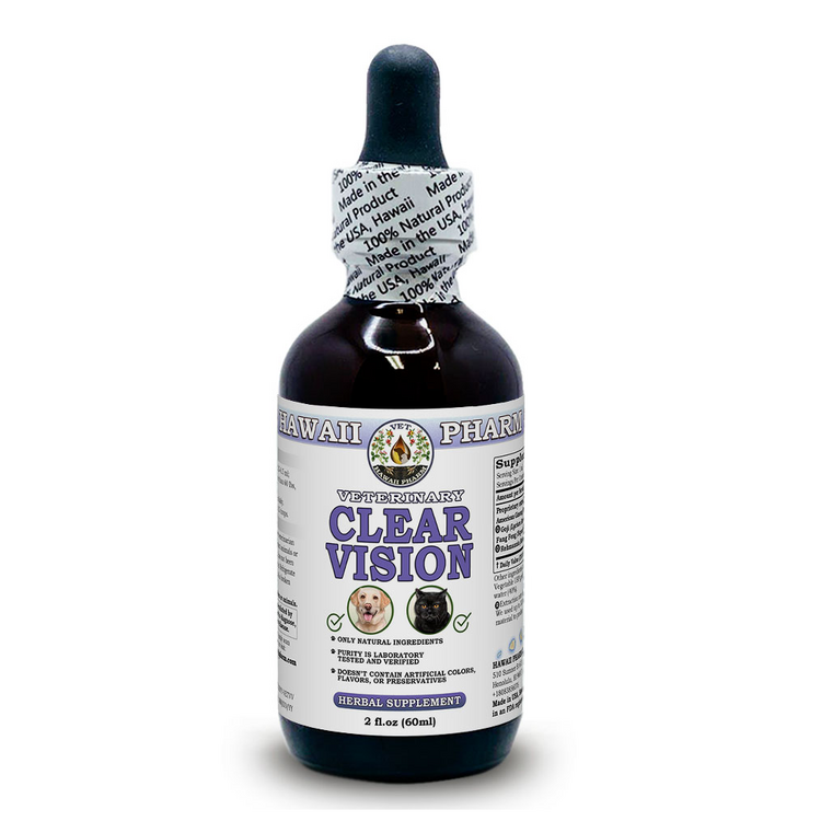 Clear Vision, Veterinary Natural Alcohol-FREE Liquid Extract, Pet Herbal Supplem