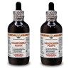 California Poppy Dried Aerial Parts, Passionflower and Blue Vervain Dried Root Liquid Extract Tincture 2x4 Oz