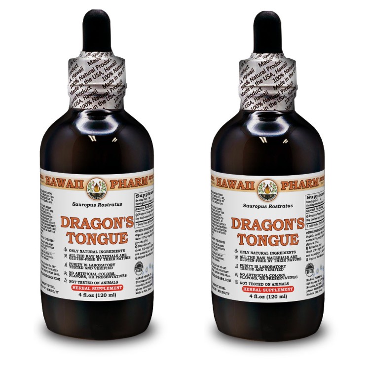 Dragon's Tongue (Sauropus Rostratus) Tincture, Organic Dried Leaf