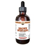 Brown Mustard (Brassica Nigra) Tincture, Certified Organic Dried Seed Liquid Extract