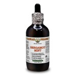 Bergamot Mint Alcohol-FREE Liquid Extract, Bergamot Mint (Mentha Citrata) Dried Flowering Tops Glycerite