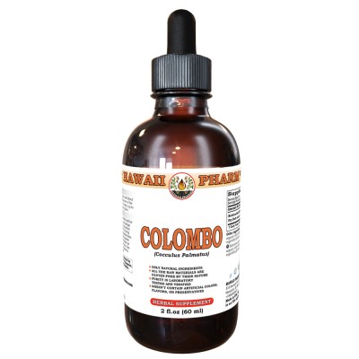 Colombo (Cocculus palmatus) Tincture, Dried Root Liquid Extract