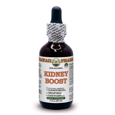 Kidney Boost Alcohol-FREE Herbal Liquid Extract, Dandelion, Chanca Piedra, Horsetail, Uva Ursi, Usnea, Cranberry Glycerite