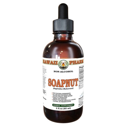 Soapnut (Sapindus Mukorossi) Tincture, Dried Nut ALCOHOL-FREE Liquid Extract