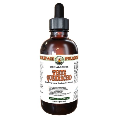 White Quebracho (Aspidosperma Quebracho-Blanco) Tincture, Dried Bark ALCOHOL-FREE Liquid Extract